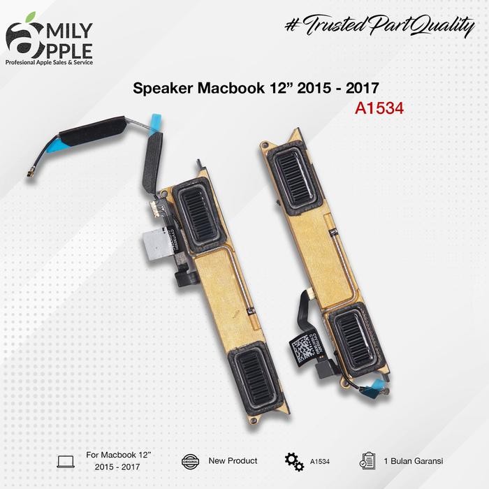 Speaker Macbook Retina 12" A1534 2015 - 2017