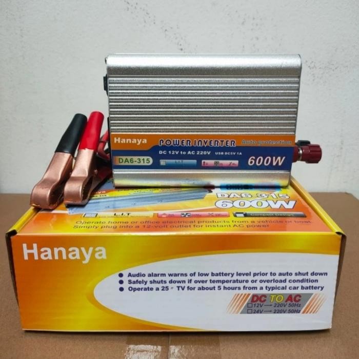 Inverter Power Dc To Ac 600 Watt Merek Mitsuysma