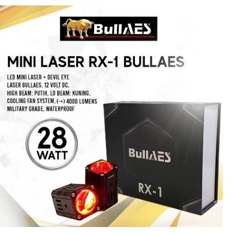 Lampu Sorot Tembak D2 Mini Laser Bullaes Rx-1 28 Watt Shooting Light Foglamp