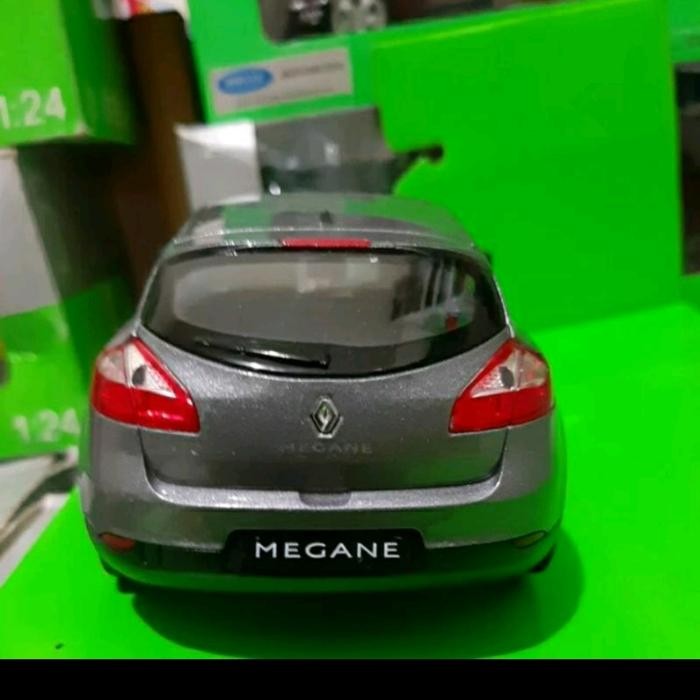 STOK TERBATAS  DIECAST WELLY SKALA 1:24 RENAULT MEGANE 2009 BARU BUKAN BEKAS KOMPLIT TERJANGKAU
