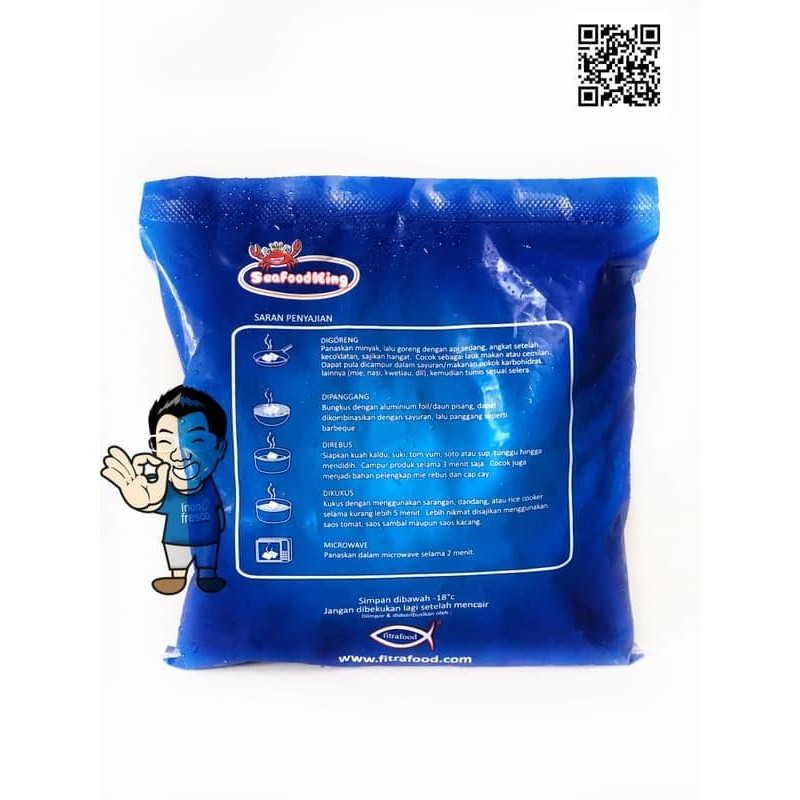 Instanbisa- Seafood King Unbreaded Crab Claw Olahan Ikan 500 G