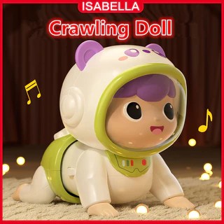 ISBAELLA Crawling Doll / Boneka Bayi / Mainan Merangkak / Boneka Bayi Merangkak / Mainan Bayi Merang