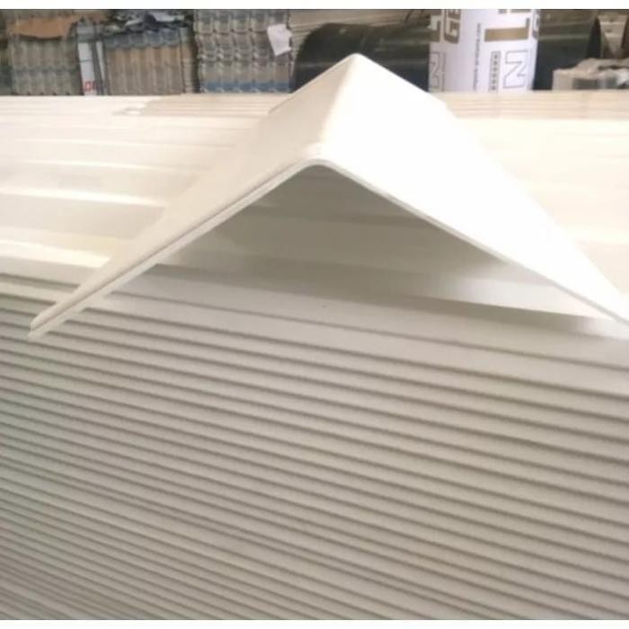 Nok Roofmaxx'S Upvc Single Spandek/Atap Nok Jurai/Atap Upvc Single Layer