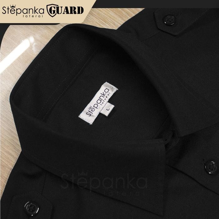 e73c- Seragam Safari Premium / Kemeja Safari / Seragam Safari Hitam/ Seragam Safari Navy /