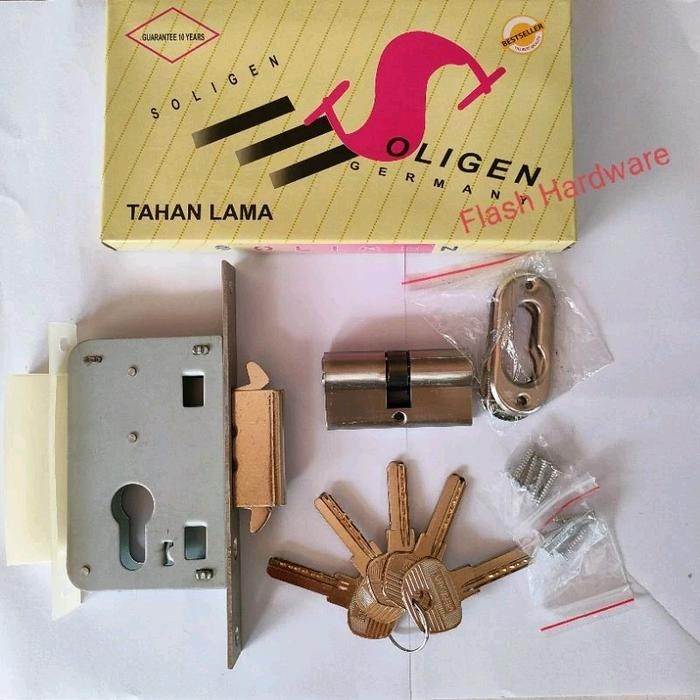 body kunci pintu dorong sliding Soligen 514