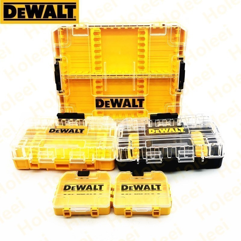 Boxs For DEWALT drill parts box storage Impact Screwdriving bit box Power Tool Accessories Electric 
