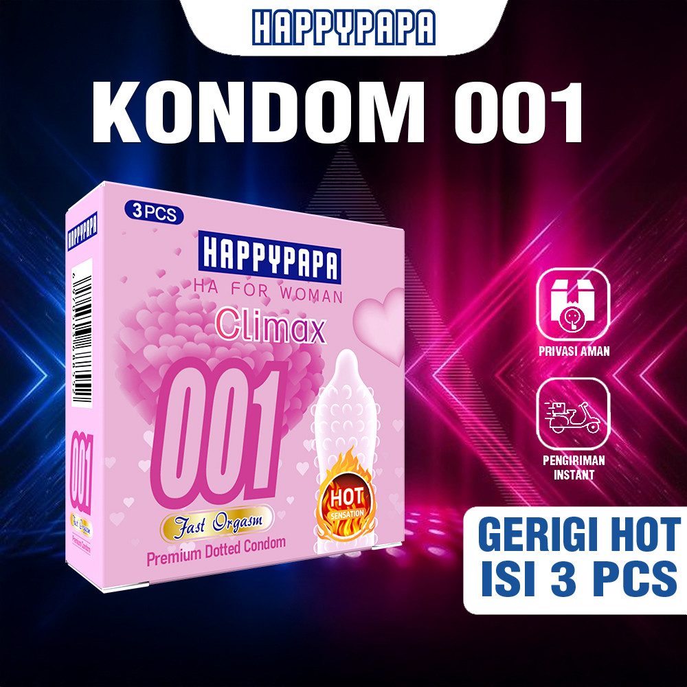 Kondom Gerigi Climax 001 - Premium Tahan Lama