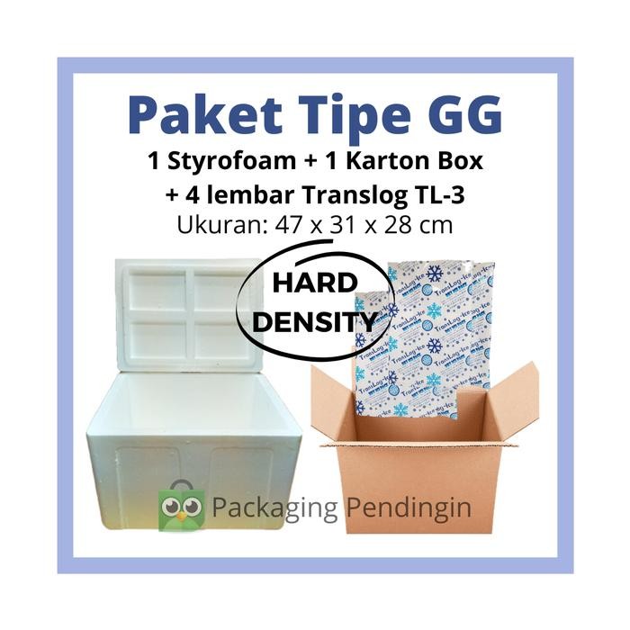 d29o- Paket Styrofoam Hard Density / Styrofoam Vaksin