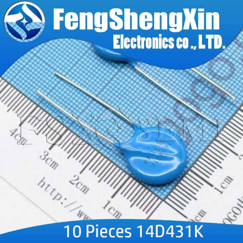 10pcs Varistor 14D221K 14D241K 14D270K 14D271K 14D301K 14D330K 14D331K 14D361K 14D390K 14D431K 14D47