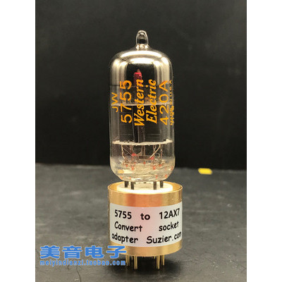 Free Shipping 5755/420A vacuum tube amplifier use transform Tube seat Can replace 12AX7 ECC83 Audio 