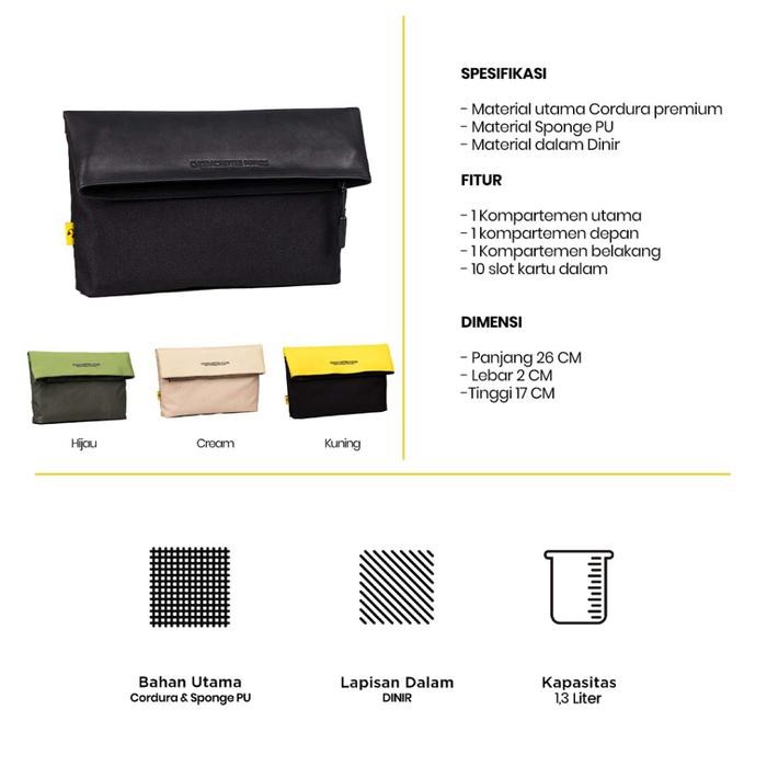 CHORAL MOZA HANDBAG SLINGBAG UNISEX TAS PRIA WANITA