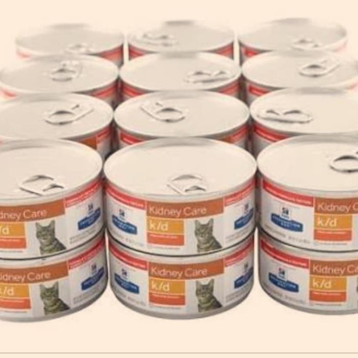 k5hc- Science Diet Kidney Care K/D 156 Gram - Makanan Basah Kucing K/D
