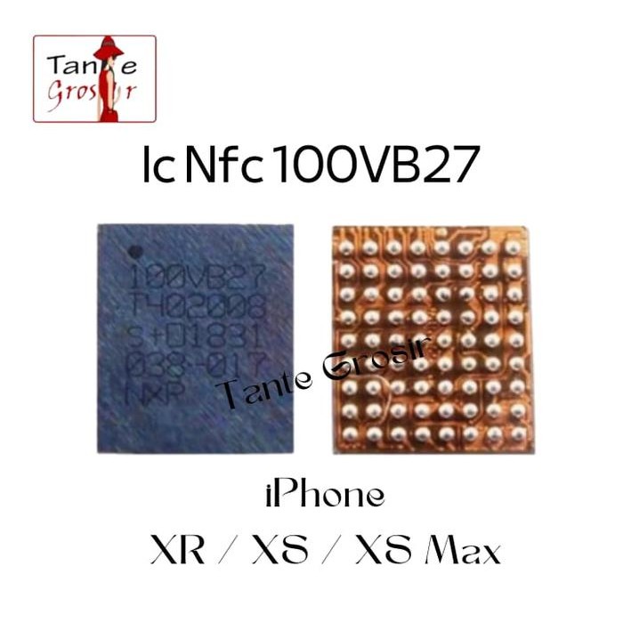 IC NFC NXP 100VB27 IPHONE XR XS MAX ORIGINAL