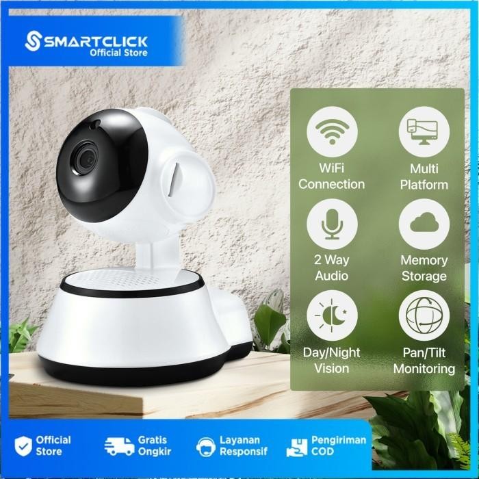 Cctv Outdoor Wifi Hd 2 Way Audio 360 Derajat Pasti Ori