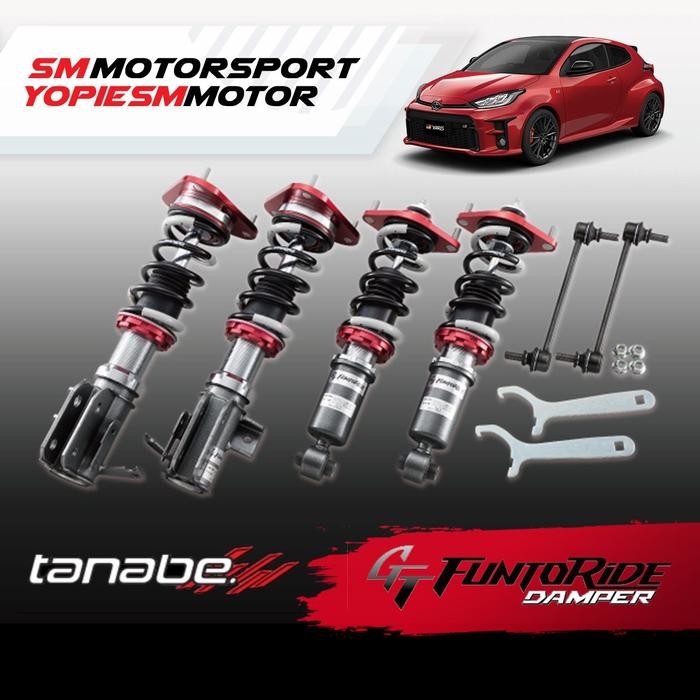Ready Coilover Tanabe Funtoride Damper GR Yaris
