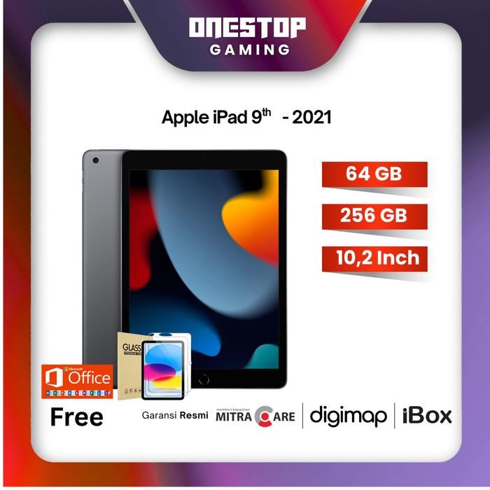 u90u- Apple Ipad 9 2021 10,2 Inch Wifi Only 64Gb 256Gb