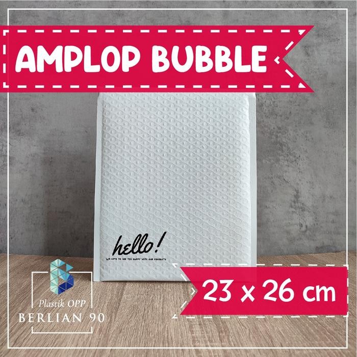ProsesCPT- Amplop Bubble Mailer 23 X 26 / Bubble Mailer / Amplop Bubble Wrap