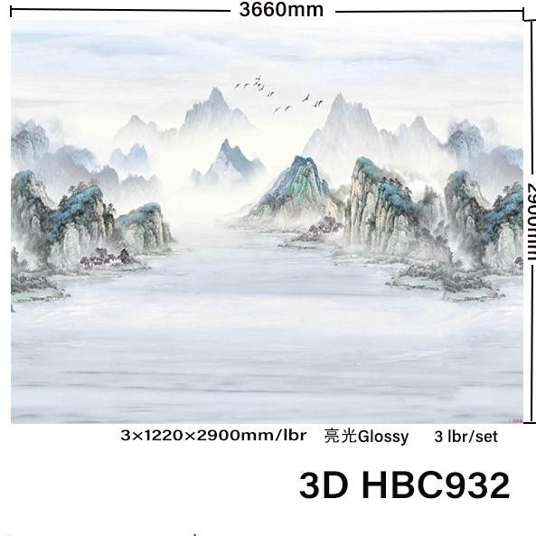 Pvc Uv Marmer 3D Glosy @3Lembar