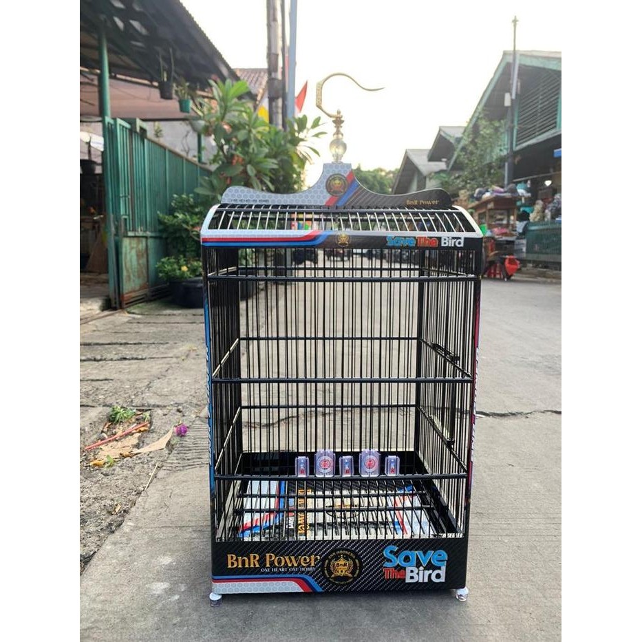 ASLI SANGKAR KANDANG KOTAK BNR DECAL POWER READY STOCK
