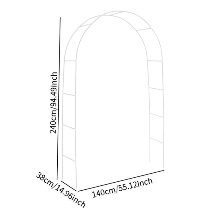 1set Besi Lengkung Dekorasi Besi Untuk Dekorasi Besi Dekorasi Wedding Gapura Dekorasi Wedding