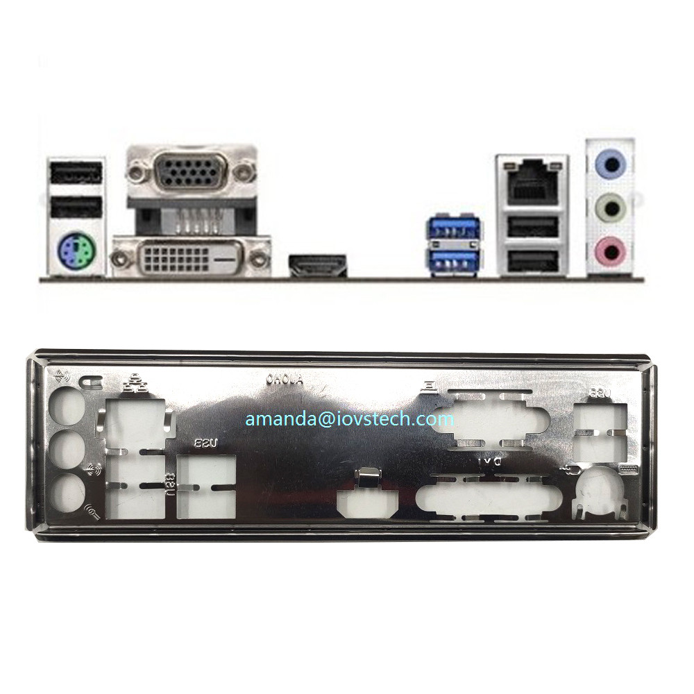 Asrock Io I/O Shield Back Plate Backplate Blende Bracket For Asrock H310Cm-Hdv H310-G/M.2