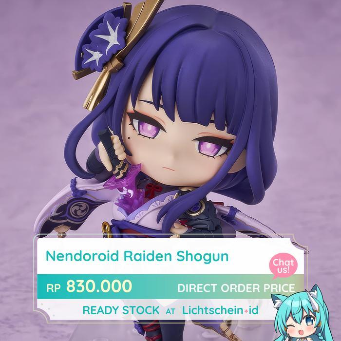 HOT SALE NENDOROID RAIDEN SHOGUN / RAIDEN EI - GENSHIN IMPACT TERMURAH