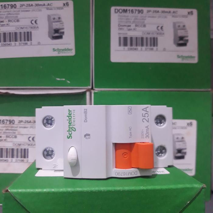 Elcb 2Pole 25A 30Ma Schneider