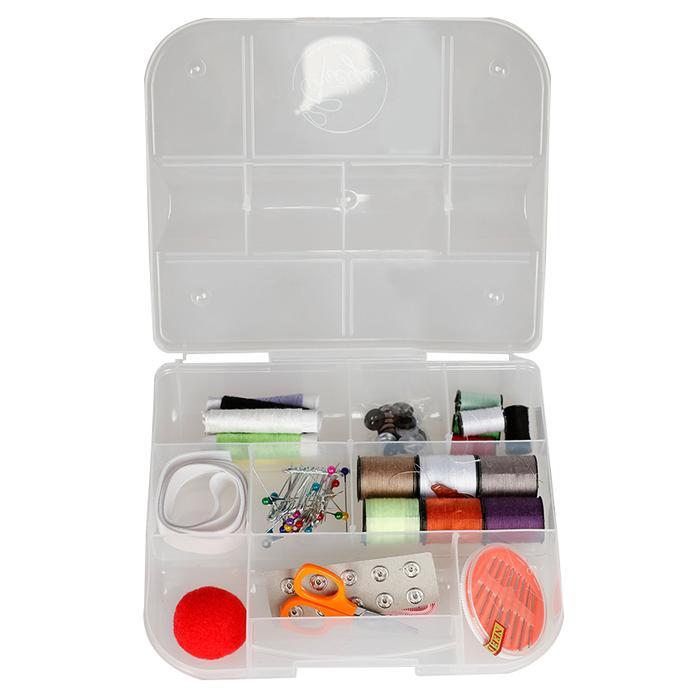 NEW - SEWING KIT BOX SET - TOOL SET ALAT JAHIT MENJAHIT DENGAN DELUXE BOX
