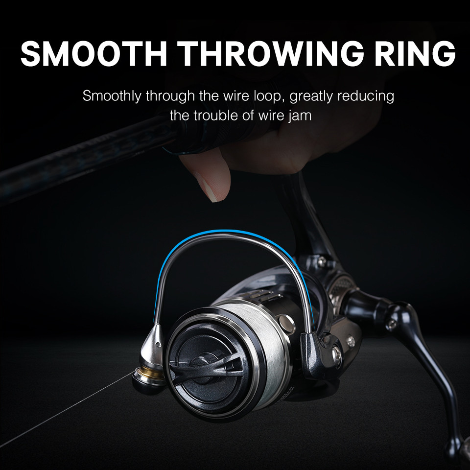 TSURINOYA Ultra-light 155g Bait Finesse Spinning Fishing Reel RANGER 800 1000S Carbon Shallow Spool