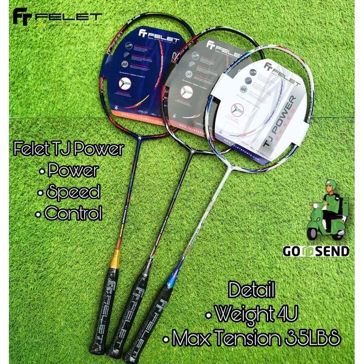 Raket Badminton FELET TJ POWER SPEED CONTROL Tj Power ,Felet Tj 1000