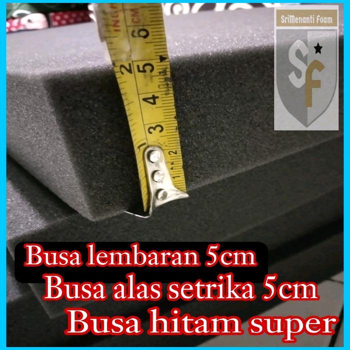 Baru Busa Hitam.Busa Alas Setrika.Busa Alas Setrika 5Cm.Busa Lembaran.Busa Lembaran 5Cm Portabel
