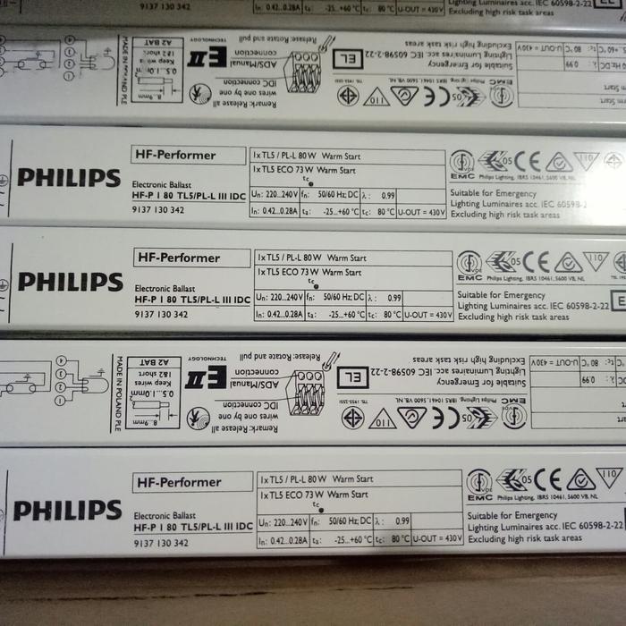 (PROMO) BALLAST BALAST TRAFO TRAVO T5 80W 80 WATT PHILIPS
