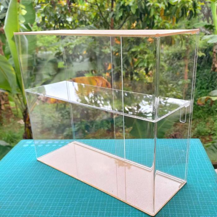 NEW ASLI PABRIK ETALASE MINI AKRILIK etalase kaca BERKUALITAS HARGA TERMURAH