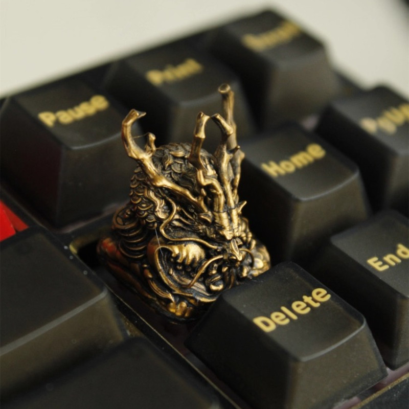 Dragon Keycaps Custom Resin Personalization Artisan Key Cap Cute Original Design Point Key Cap for