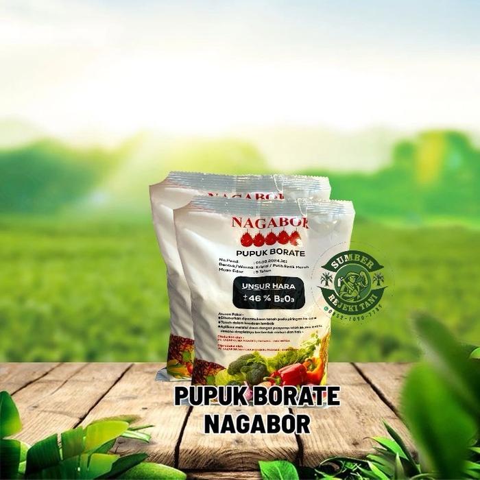 Promo Pupuk Borate Nagabor Original Turkiey kemasan original 1kg Terlaris