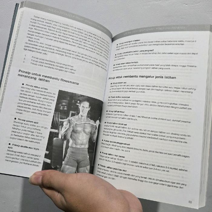 Premium Buku Best Seller Ade Rai - Gaya Hidup Sehat Fitness Dan Binaraga Original