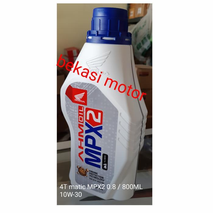 Terlaris oli MPX2 0.8L 800ML mesin matic honda beat / vario 125 150 / scoopy / spacy mio xride nex