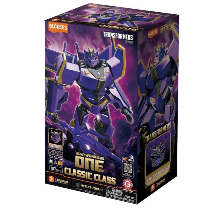 HOT SALE HASBRO X BLOKEES TRANSFORMERS CLASSICS CLASS 20 MEGATRONUS PRIME MODEL KIT TERMURAH