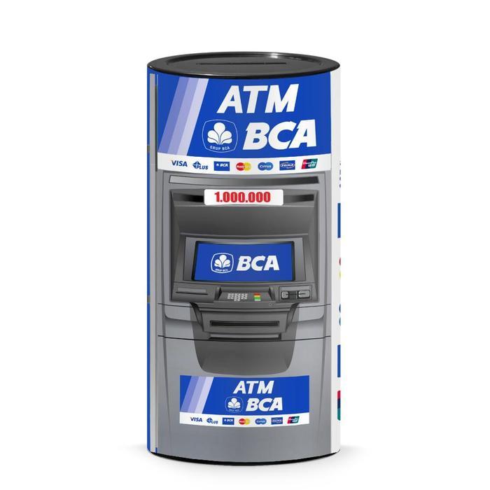 TERLARIS Celengan ATM Target Viral  Celengan Target 1 Juta Permanen Buka Tutup / TabunganAnakMurah