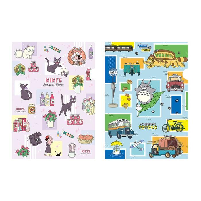 FILE HOLDER A4 STUDIO GHIBLI KIKI JIJI MAP KERTAS LIMITED EDITION