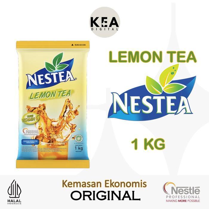 Nestea Lemon Tea Kemasan Ekonomis 1 Kg Teh Bubuk Rasa Lemon