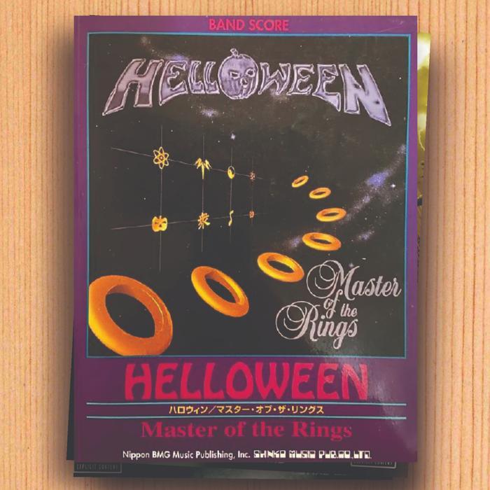 Buku Tablature Gitar HELLOWEEN Master Of THe Rings Album