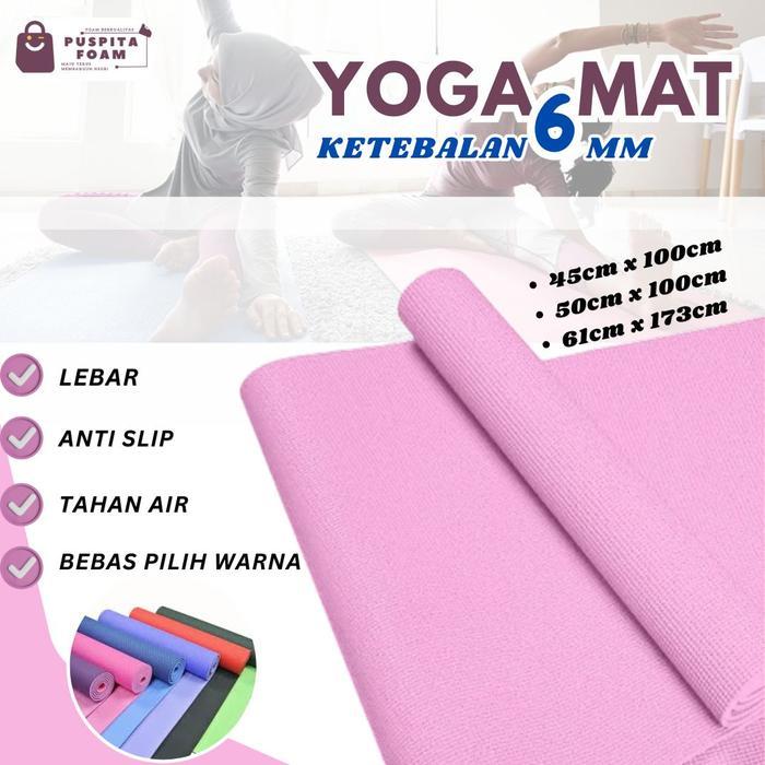 MATRAS OLAHRAGA YOGA MATRAS CAMPING MATRAS OLAHRAGA EVA MATRAS TEBAL 5MM MATRASS