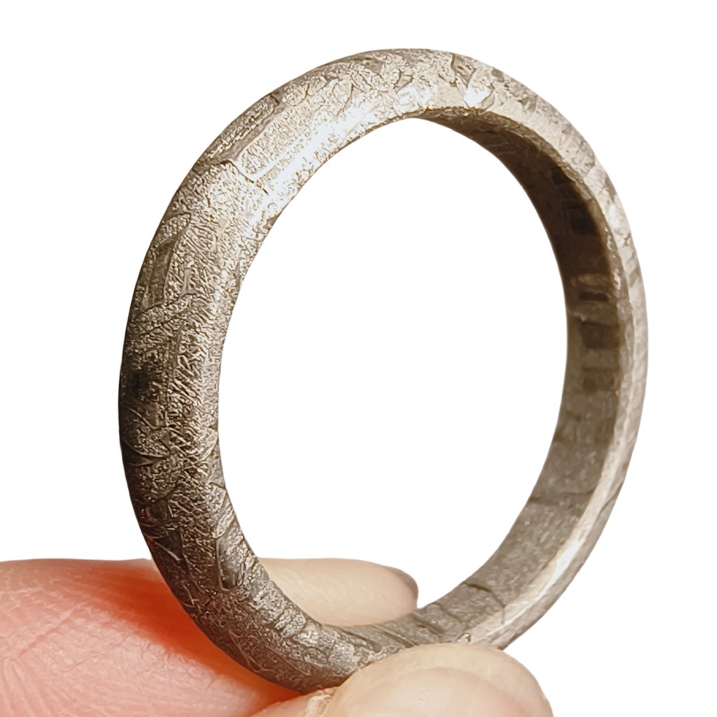 Muonionalusta meteorite Ring Natural iron meteorite pendant MeteoriteHandmade jewelry Meteorite