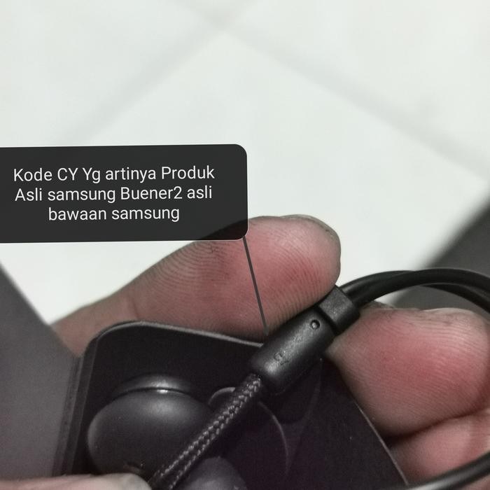 Headset Samsung Akg Note 10 COPOTAN Bawaan Hp tipe C GARANSI KEASLIAN
