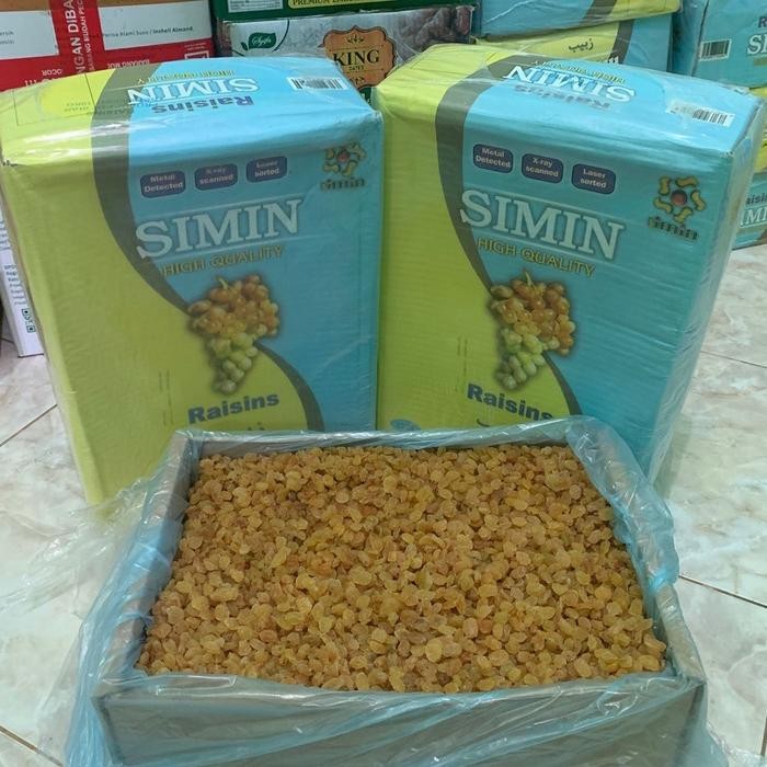 

Mamiseler45 - Kismis Kristal Simin 1Kg - Camilan Kering Manis Premium