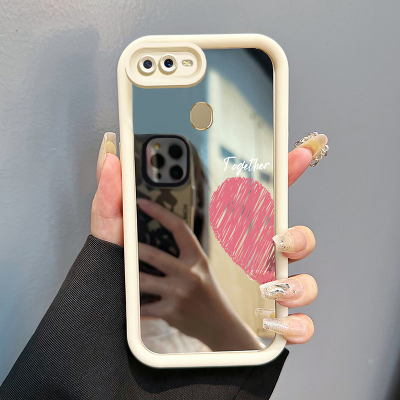 Casing Hp OPPO A7 OPPO A5s OPPO A12 OPPO A12S A11k Case Casing HP Softcase Silikon Graffiti Love Hea
