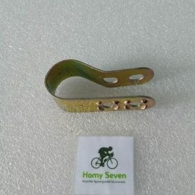 Klem plat besi internal gear klem pengganti eyelet sepeda
