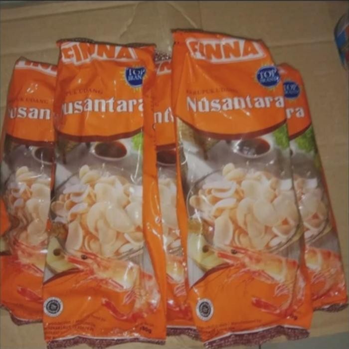 

ASLI Krupuk Udang Finna Nusantara / Shrimp Authentic Crackers Finna 380 gr READY STOCK