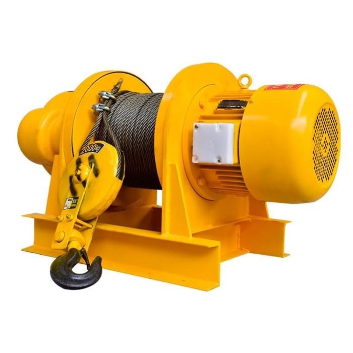 Jual Rugi Electric Winch Hoist 1 - 5 Ton 100 Meter / Katrol Elektrik 100 Meter - 1 Ton